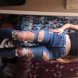 High rise curvy jegging jeans